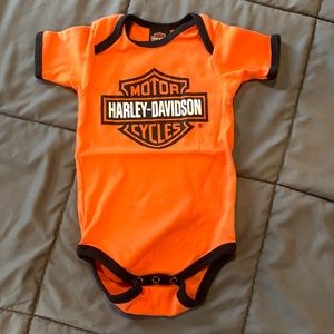 Harley Davidson onsie